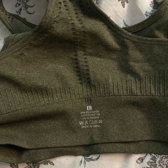 SHEIN - military green sport set - Picture 4 of 7